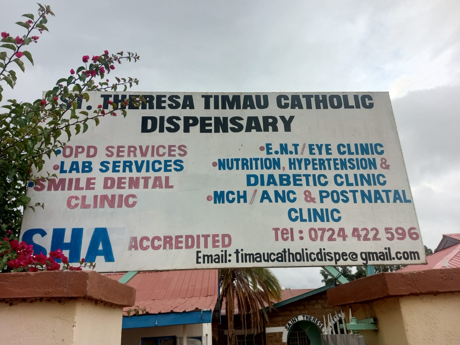 Dispensary entrance